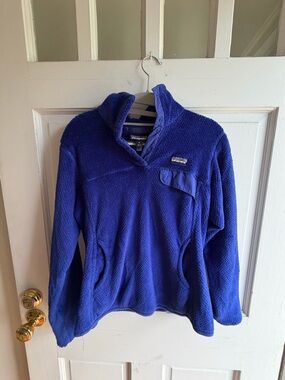Patagonia Snap-T Fleece Pullover in Royal Blue